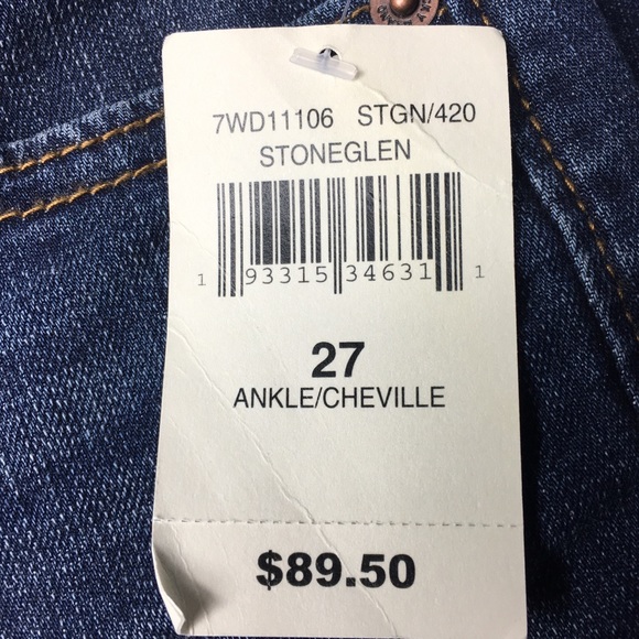 NWT Lucky Brand Button up High Rise Bridgette Skinny Ankle Cheville Jean Size 4 - Picture 9 of 16